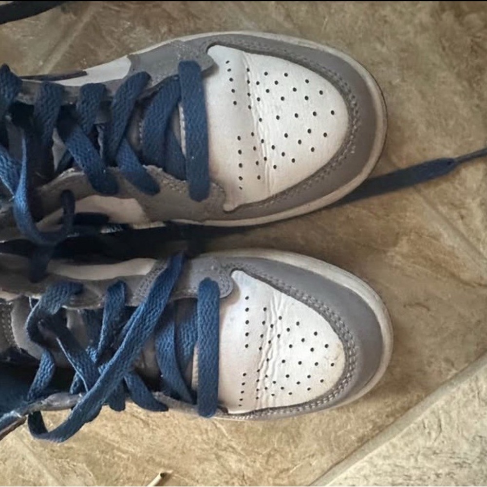 Jordan Kids Sneakers in Blue and Gray